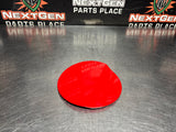 2016 FORD MUSTANG GT FUEL DOOR GAS LID TANK COVER RED OEM #815