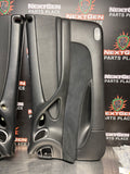04-06 PONTIAC GTO LH/RH FRONT DOOR PANELS BLACK ALCANTARA AND LEATHER OEM #1438
