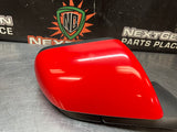2016 FORD MUSTANG GT RH PASSENGER SIDE VIEW MIRROR RED OEM #1180