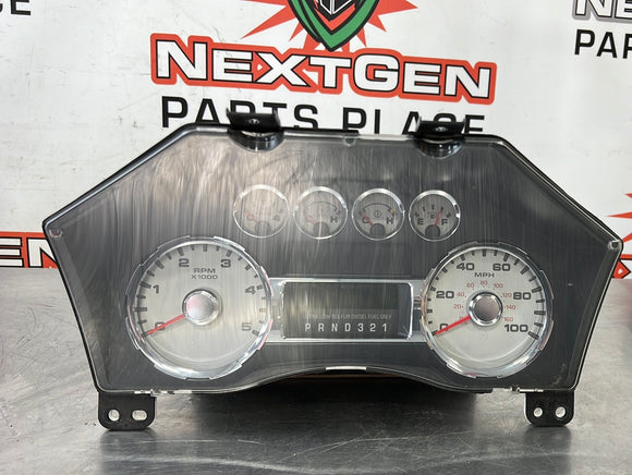 08 09 10 FORD F250 F350 SUPERDUTY DIESEL 6.4 A/T INSTRUMENT CLUSTER OEM #427
