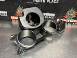 2015 FORD MUSTANG GT CLUSTER BEZEL TRIM PANEL W COLUMN COVER OEM #1528