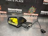 2015 FORD MUSTANG GT LH DRIVER SIDE VIEW MIRROR BLACK OEM #1196