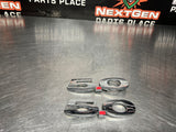2011 FORD MUSTANG GT 5.0 FENDER EMBLEMS LH/RH CHROME OEM #793