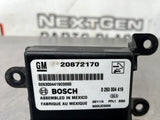 2010 GMC SIERRA PARK ASSIST MODULE 20872170 OEM #420