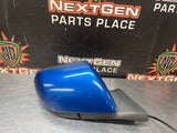2017 FORD MUSTANG GT RH PASSENGER SIDE VIEW MIRROR KONA BLUE OEM #1203