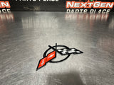 97-04 C5 CORVETTE FRONT BUMPER EMBLEM OEM#797