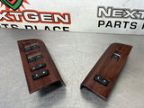 2008 FORD F250 LH AND RH FRONT AND REAR DOOR WOODGRAIN WINDOW SWITCH SET OEM #488