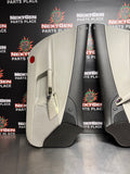 05-13 C6 CORVETTE BLCK/TAN DOOR PANELS OEM #704