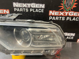 2014 FORD MUSTANG GT LH DRIVER SIDE XENON HEADLIGHT OEM DR33-13006-A #1253