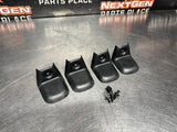 97 - 04 C5 CORVETTE SEAT TRACK TRIM COVERS FULL SET ( 4 ) OEM  10245916