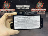 2015 CAMARO SS ONSTAR BACKUP BATTERY MODULE OEM 23117460 #1450
