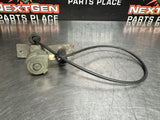 2005 C6 CORVETTE HATCH TRUNK RELEASE CABLE WITH BUTTON AND KEY OEM #1030