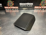 2015 CAMARO LEATHER CENTER CONSOLE LID W WHITE STITCH OEM #1539