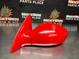 2004 PONTIAC GTO LH DRIVER SIDE MIRROR TORRID RED OEM #1027