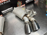 2011 CAMARO SS NPP BI MODE QUAD TIP DUAL EXHAUST MUFFLERS OEM #951