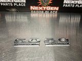 11-14 FORD MUSTANG GT AFTERMARKET ALLOY FENDER EMBLEMS #822