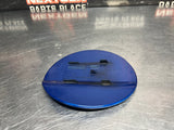 2017 FORD MUSTANG GT FUEL DOOR GAS LID TANK COVER BLUE OEM #1548