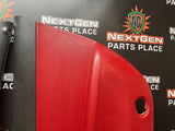 05-13 C6 CORVETTE OEM USED BLACK AND RED DOOR PANELS WITH MEMORY OEM #1080