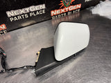 2019 FORD MUSTANG GT LH DRIVER SIDE VIEW MIRROR WHITE OEM #1643