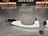 2019 FORD MUSTANG GT LH EXTERIOR DOOR HANDLE WHITE OEM #1643
