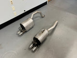 10-13 C6 CORVETTE GRAND SPORT NPP AXLE BACK MUFFLERS #1038