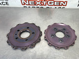 10-15 CAMARO Z/28 FRONT IRON GIRO FLOATING ROTOR DISCS #3553