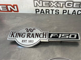 2011 FORD F150 KING RANCH EMBLEMS 9L34-16B115-JR OEM #461