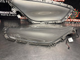 2010-2015 CAMARO SS LH AND RH SIDE DOOR LIGHTED INSERTS GRAY OEM #1450