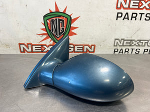 2004 PONTIAC GTO LH DRIVER SIDE MIRROR BARBADOS BLUE OEM #693