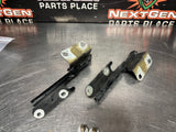 2013 FORD MUSTANG GT RH AND LH HOOD HINGES BLACK OEM #1271