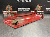 97-04 C5 CORVETTE LH SIDE SEAT BELT TRIM FIRETHORN RED OEM 10258545 #1150