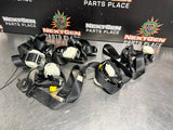 2009 FORD F250 CREW CAB SEAT BELTS SET FRONT and REAR RH LH OEM #1035