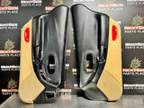97-04 C5 CORVETTE DOOR PANELS BLCK and OAK OEM #1368