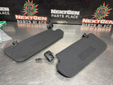 04-06 PONTIAC GTO SUN VISORS LH AND RH SIDE OEM #1522