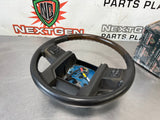 13-16 FORD F350 PLATINUM LEATHER/WOODGRAIN STEERING WHEEL OEM #507