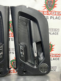 2015 MUSTANG GT DOOR PANEL SET BLACK OEM #344