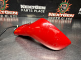 2007 C6 CORVETTE DRIVER LH SIDE MIRROR VICTORY RED OEM #1255