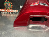 05 - 13 C6 CORVETTE CONVERTIBLE MONTEREY RED CENTER CONSOLE WATERFALL OEM #1549