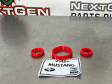 2015 FORD MUSTANG GT AFTERMARKET RADIO CONTROL BUTTON COVERS  #295