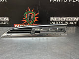 2015 FORD F350 DIESEL LH RH DRIVER PASSENGER SIDE FENDER EMBLEMS OEM #979