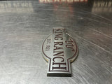 2013 FORD F350 KING RANCH TAILGATE EMBLEM OEM #1279