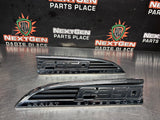 2011 FORD F350 DIESEL LH RH DRIVER PASSENGER SIDE FENDER EMBLEMS OEM #1093