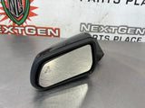 2015 FORD MUSTANG GT LH DRIVER SIDE VIEW MIRROR BLK OEM #582