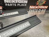 2016 MUSTANG GT ILLUMINATED DOOR SILL PANELS OEM #1388