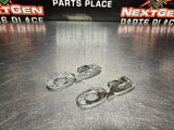 2012 FORD MUSTANG GT 5.0 FENDER EMBLEMS LH/RH CHROME OEM #847