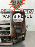 2012 FORD F350 RADIO BEZEL WOOD GRAIN BC34-2504302-C OEM #426