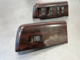 2008 FORD F250 LH AND RH FRONT AND REAR DOOR WOODGRAIN WINDOW SWITCH SET OEM #493