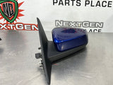 10-14 FORD MUSTANG GT LH DRIVER SIDE VIEW MIRROR DEEP IMPACT BLUE OEM #284