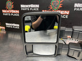 2012 FORD F250 LH DRIVER SIDE POWER FOLD TELESCOPIC HEATED MIRROR OEM #3877