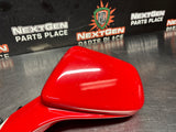 2019 CAMARO SS LH DRIVER SIDE VIEW MIRROR RED OEM 84503197 #1126